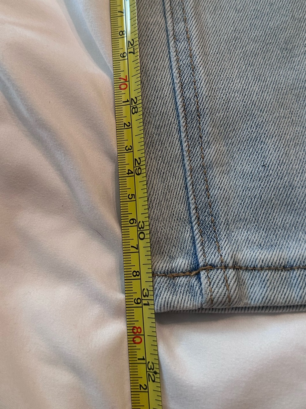 Oneso Mid Rise Wide Leg Jeans - Light Wash NWT 14W - Picture 10 of 15